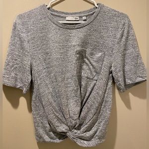 Wilfred free knotted tshirt grey blend size M